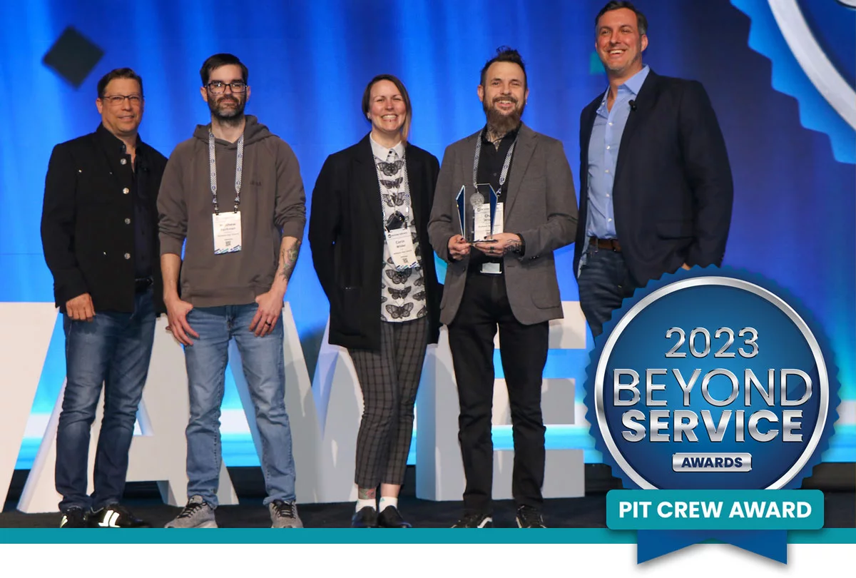 2023 Beyond Service Pit Crew Award