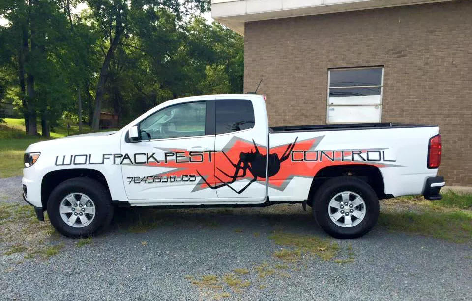 Wolfpack pest truck