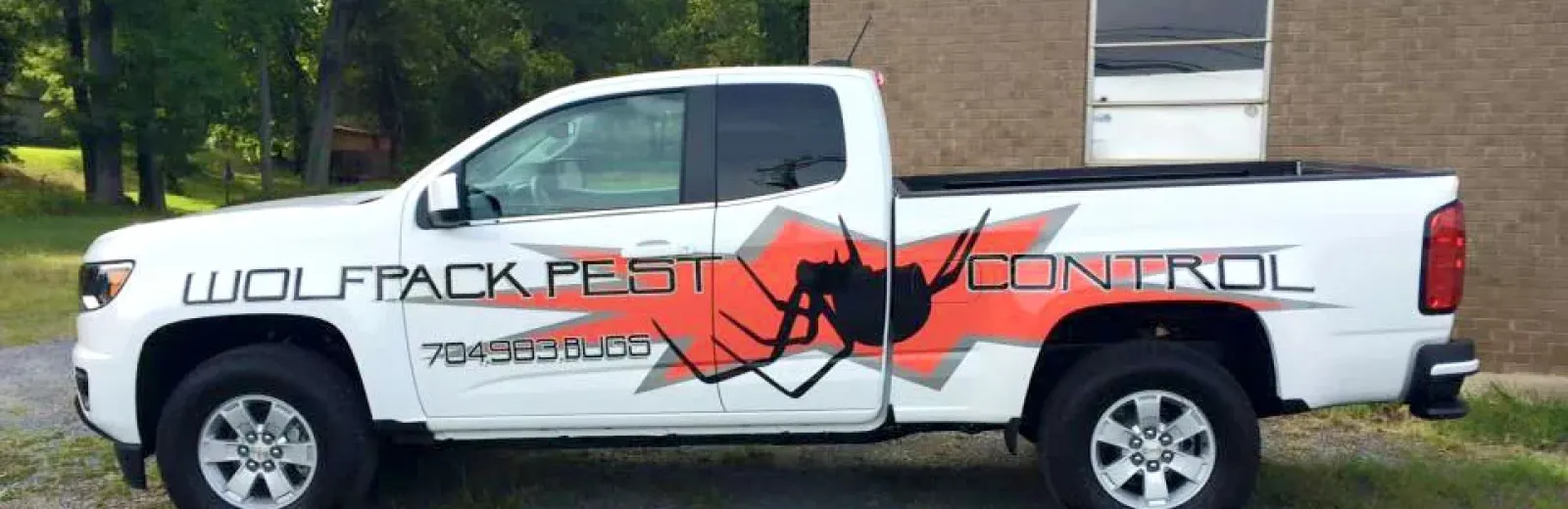 Wolfpack pest truck