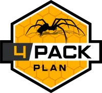 4 pack plan package icon